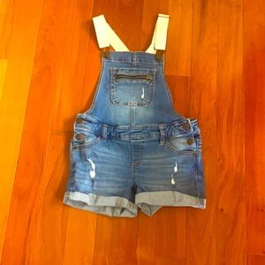 Girls Justice Denim Shorts Overall - Size 10